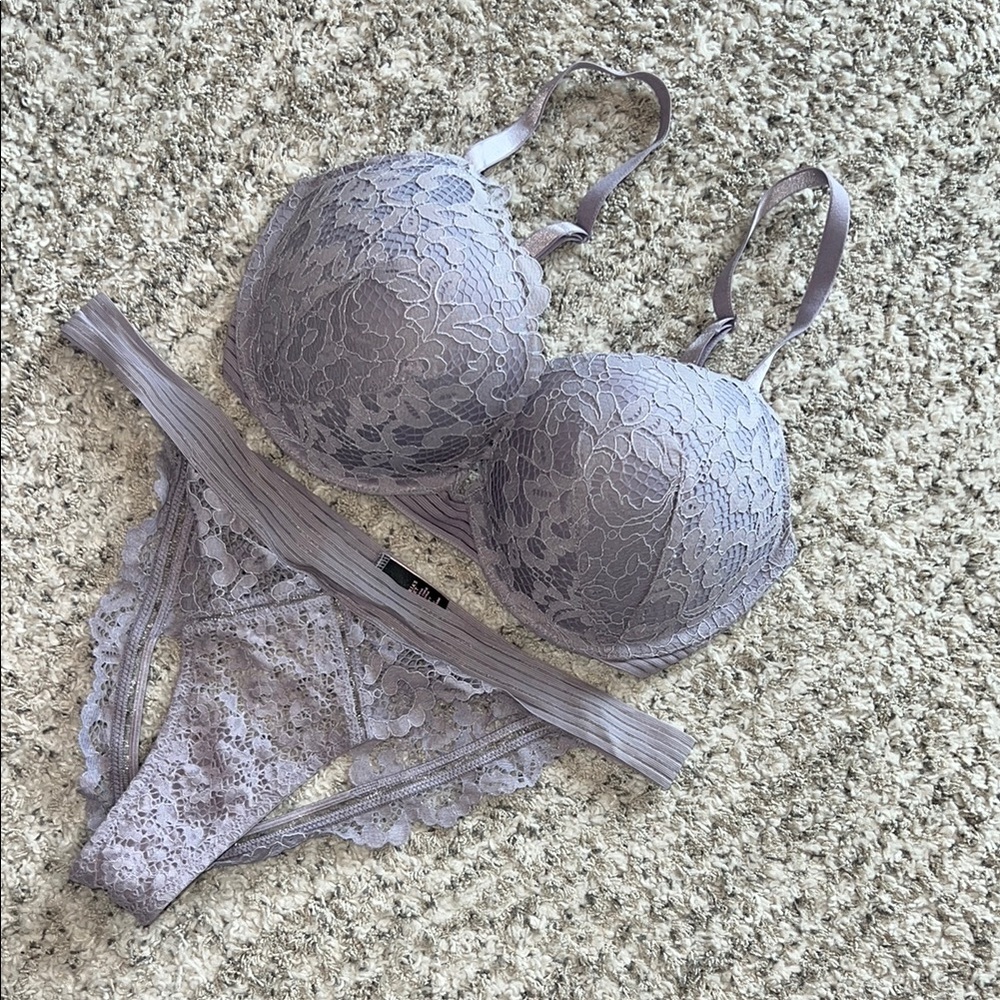 Victorias secret bra and pant set